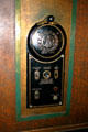 Original elevator controls in Fox Theatre. Atlanta, GA.