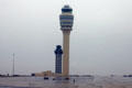 Control towers at Atlanta International Airport. Atlanta, GA.