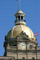 Dome of Savannah City Hall. Savannah, GA.