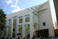 Jepson Center for the Arts Gallery Entrance part of Telfair Museum of Art on Telfair Square. Savannah, GA.