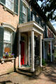 Row of houses. Savannah, GA.