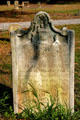 1817 tombstone of James Barrie in Colonial Park Burying Ground. Savannah, GA.