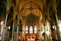 Interior of Cathedral of St. John the Baptist. Savannah, GA.