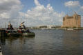 Savannah River scene. Savannah, GA.