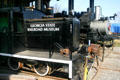 Small yard engine using Caterpillar engine at Roundhouse Railroad Museum. Savannah, GA.