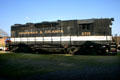 Savannah & Atlanta diesel locomotive #2715 at Roundhouse Railroad Museum. Savannah, GA.