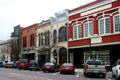 Streetscape of Broad Street. Thomasville, GA.