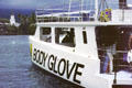 Body Glove Cruise boat in harbor of Kailua-Kona. Big Island of Hawaii, HI.