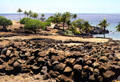 Lapakahi State Historical Park archeological village on northwest tip of Hawaii. Big Island of Hawaii, HI.