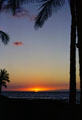 Sunset at Hilton Waikoloa Village, Kona coast. Big Island of Hawaii, HI.