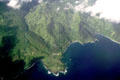 Aerial view of Hana Maui's Coast Road. Maui, HI.