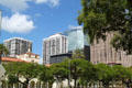 Harbor Square Towers, Pacific Guardian Center & City Financial Tower. Honolulu, HI.