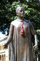 Statue of Queen LiLi'uoka Lani by Marianna Pineda between 'lolani Palace & Hawaii State Capitol. Honolulu, HI.