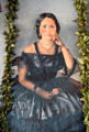 Portrait of Elizabeth Keka'aniau La'anui Pratt at Kawaiaha'o Church. Honolulu, HI.