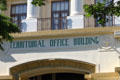 Name of Territorial Office Building. Honolulu, HI.