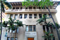 Facade of Alexander & Baldwin Building. Honolulu, HI.