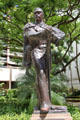 Robert William Kalanihiapo Wilcox who led rebellions against foreign interests, statue by Jan Gordon Fisher. Honolulu, HI.