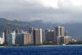 Highrises of Ala Moana district of Waikiki. Waikiki, HI.