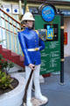Model of King's Guard at King's Village Shopping Center. Waikiki, HI.