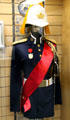 Uniform in King's Guard Museum at King's Village Shopping Center. Waikiki, HI.
