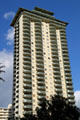 Condo Tower north of Kuhio Ave. between Kalaimoku & Olohana Sts. Waikiki, HI.