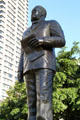 King David Kalakaua statue by Sean Browne. Waikiki, HI.