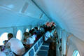 Interior seating of Atlantis XIV submarine. Waikiki, HI.