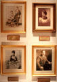 Photos of Hawaiian royal family members at Bishop Museum. Honolulu, HI.