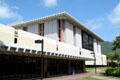 Hamilton Library at University of Hawai'i. Honolulu, HI.