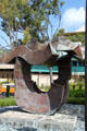 Sculpture by Bumpei Akaji at C-MORE Hale at University of Hawai'i. Honolulu, HI.