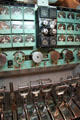 Electrical control panel of USS Bowfin Submarine. Honolulu, HI.