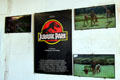 Posters of movies filmed at Kualoa Ranch - Jurassic Park. HI.