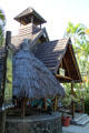 Replica of 1850 Missionary Chapel built throughout Polynesia at Polynesian Cultural Center. Laie, HI.