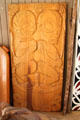 Polynesian wood carvings at Polynesian Cultural Center. Laie, HI.