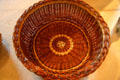 Amana woven basket by Penny Clark at High Amana gallery. High Amana, IA.