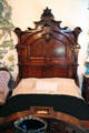Walnut bedroom set displayed at 1876 Philadelphia Centennial Exposition at Dodge House. Council Bluffs, IA