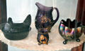 Various glass objects at Beresheim House. Council Bluffs, IA.