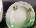 Desert Flower pattern China for Union Pacific dome dining cars at Union Pacific Railroad Museum. Council Bluffs, IA.