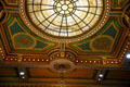 Skylight of House chamber of Iowa State Capitol. Des Moines, IA.