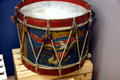 Civil War drum of R. Brenaman at Historical Museum of Iowa. Des Moines, IA.