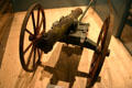 Civil War canon used by John Brown to train for Harpers Ferry at Historical Museum of Iowa. Des Moines, IA.