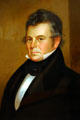 Portrait of Isaac Galland by George Caleb Bingham at Historical Museum of Iowa. Des Moines, IA.
