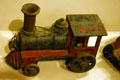 Metal toy train which belonged to Herbert Hoover at Hoover Library. West Branch, IA.