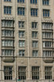 Bay windows of The University Club. Chicago, IL.