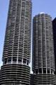 Marina City towers. Chicago, IL.