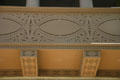 Detail of James Charnley House decorative finish. Chicago, IL.