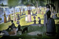 Sunday on la Grande Jatté painting by George Seurat at Art Institute of Chicago. Chicago, IL.