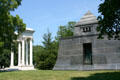 Context of Ryerson Tomb in Graceland Cemetery. Chicago, IL.