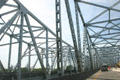 Iron Truss bridges over Kankakee River in Illinois. IL.