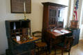 Old State Capitol adjutant's office once used by Ulysses S. Grant. Springfield, IL.